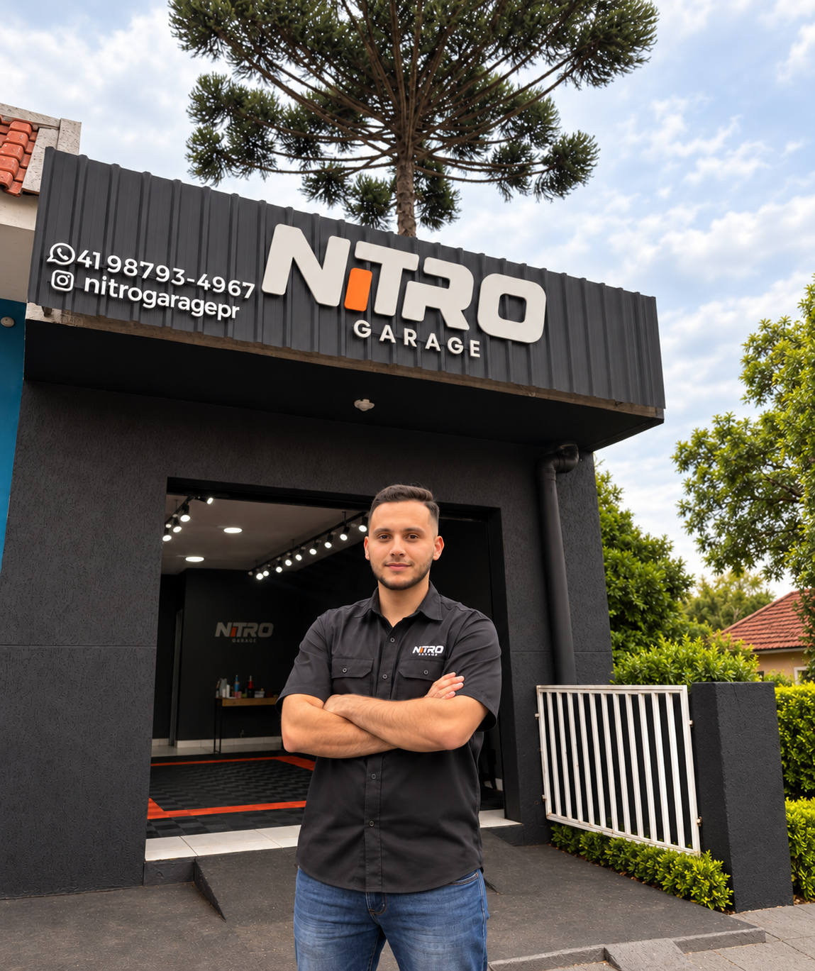 Responsável pela Nitro Garage